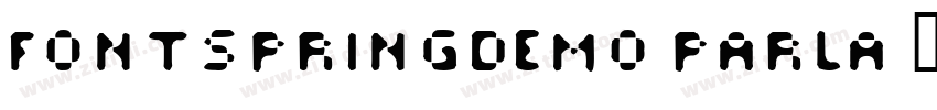 FONTSPRINGDEMO Parla字体转换